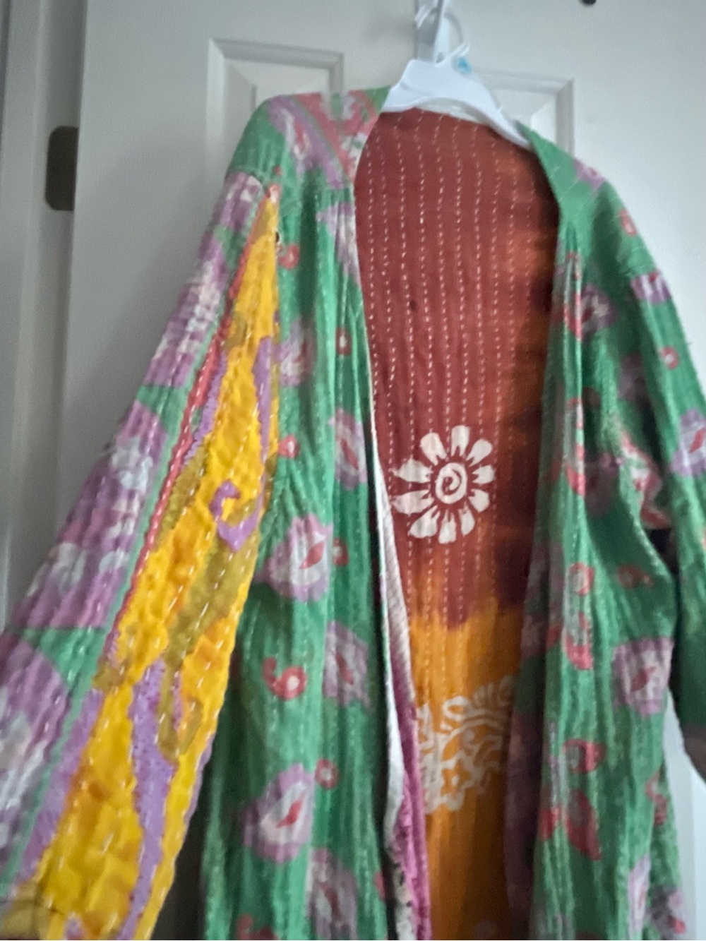 KANTHA Reversible Duster